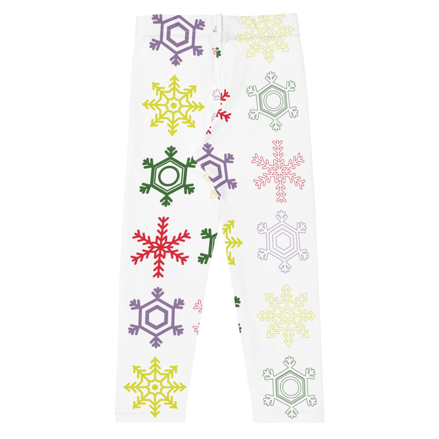 Kid's Leggings Yoga Water Fractal